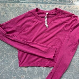 Lululemon Pink Long Sleeve Top